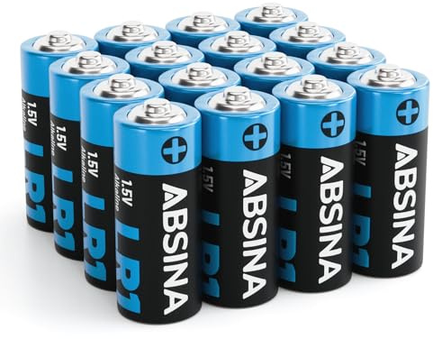 ABSINA Batterie LR1 N Lady 1,5 Volt Alkaline - auslaufsicher & langlebig