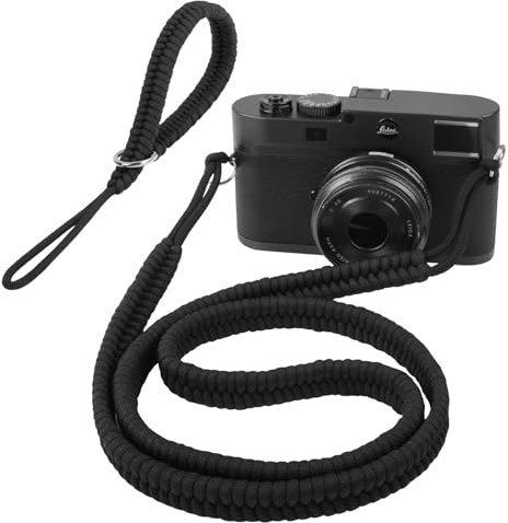 ARVOK 2 Pack Camera Strap with Camera Wrist Strap, Camera Neck Shoulder Strap, Climbing Rope Camera Strap for SLR DSLR Digital Mirrorless Camera, 110cm