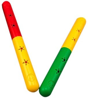 BELLIFFY 2stücke Teiliges Junge Mädchen-Relay-Stick Glocke Leichte Bunte Staffeln Für Lauf Turnwettbewerbe Tragbar Und Robust Für Sportliche Wettkämpfe Und Gymnastik