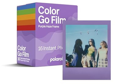 Polaroid - Film Couleur pour Go - Cadre Purple Haze - Pack Double 16 Photos (6570)
