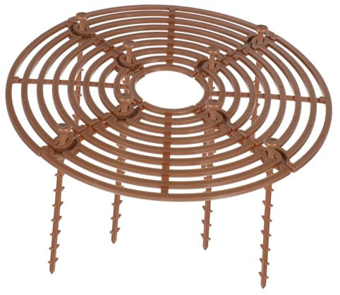 Didiseaon Rejilla para Macetas 2 Pcs Protectora de Plástico para Tapón para Excavación Protección contra Mascotas Accesorios de Jardinería