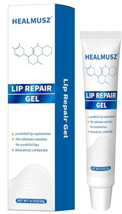 Gel Reparador para Labios Agrietados y Secos - Bálsamo Intenso con Extracto de Menta | Hidratación y Protección | Fórmula Antibacteriana