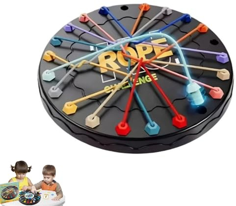 Ceeyoll Reisespiele ab 6 Jahre, Iq Spiele, Ostergeschenk Junge 8 Jahre, Geschicklichkeitsspiele, Sicher und Langlebig, Ungiftig und Harmlos, Smart Games, Familien-Puzzlespiele Geeignet für Kinder