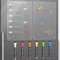 Langaelex Lot de 2 Tableau Magnetique Frigo 30 x 20 cm Acrylique Tableau Magnetique Frigo Planning Semaine Effaçable Transparent en Acrylique avec Marqueur à Craie Liquide 6 Couleurs