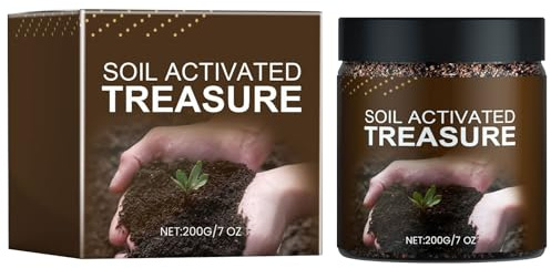 Attivatore del Terreno per Ortaggi | Fertilizzante per Piantine in Ambienti Interni,200 g Attivatore Organico per Prato, Serra, Interni, Aiuole