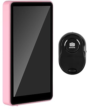Weqizuerqi Monitor Selfie - Grabación inalámbrica Selfie - Accesorios Móviles para Vídeo Vlog Photo con Smartphone en Interior Exterior Viaje