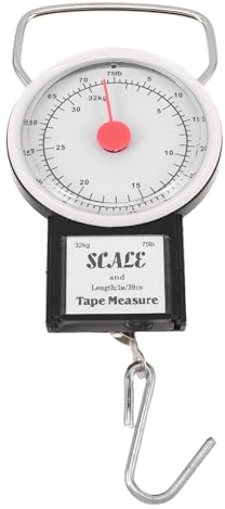 ibasenice Balance à Ressort Portable Pèse-Poisson Compact et Précis pour Aliments Bagages et Petits Animaux Balance Suspendue Multifonctionnelle Robuste et Maniable