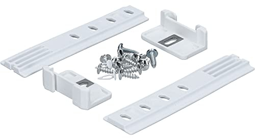 Kit universel de montage de porte Fixation de porte Porte traînante compatible avec Liebherr Miele Réfrigérateur Congélateur 9086322 1878730