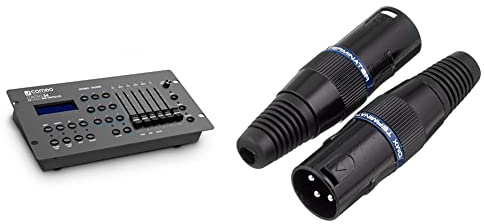 Cameo CONTROL 54-54-Kanal DMX-Controller & Adam Hall K3DMXT3 Terminator 3 pol 120 Ohm, 2 Stück