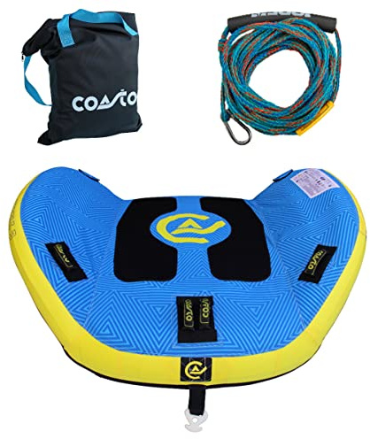 Brunelli COASTO Beagle 2 Personen Towable Tube aufblasbar inkl. Funtube Leine