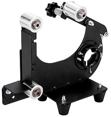 Kahdsvby Levigatrice a nastro Levigatrice a nastro Kit di supporto Piccolo Fai da te Lavorazione del Legno Levigatura In Acciaio Lucidatura Stand