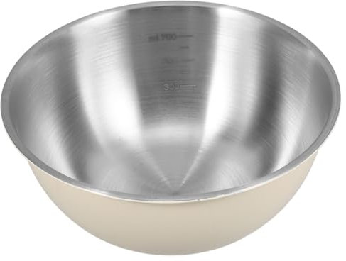 iplusmile Stainless Steel Prep Bowl Deep Mixing Bowl for Baking Salad Whisking Heavy Duty Food Grade Nesting