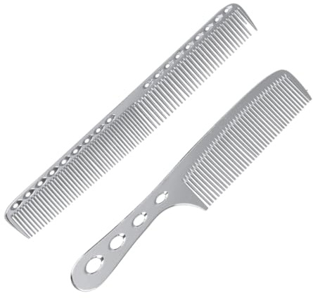 NOLITOY 2piezas Peine Profesional De Para Cabello Peine De Horquilla Para Accesorio De Peluquería Unidades