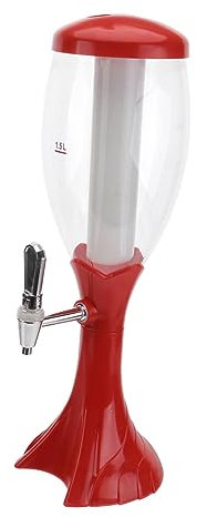 HOLIDYOYO 1pieza Dispenser De Cerveza para Bar Torre Práctica De Bebidas Soporte Estable y Diseño Elegante para Fiestas y Reuniones