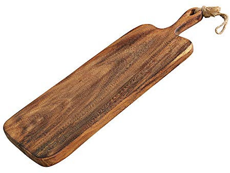 Zassenhaus KP0000059069 Akazienholz Griff-Servierbrett, Holz