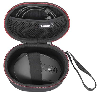 RLSOCO Hard Travel Case for logitech g pro x Superlight 2 & for Logitech G305/G502 X/G502 X Plus/SteelSeries Aerox 5 Wireless Gaming Mouse-General Gaming Mice Protective Case Cover with YKK Zipper | Protective Travel Case for Logitech G502/G502 X Plus/G502 X/G703/G309 & PRO 2 X/G Pro 2 Gaming Mouse（Carry Bag Only）