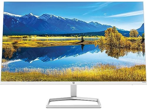 HP M27fwa 27-in FHD IPS LED Backlit Monitor with Audio White Color