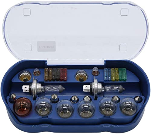 myshopx H7 Lampenbox Lampen Birnen Beleuchtung Glühlampen Sicherungen Set 12V 30 tlg.
