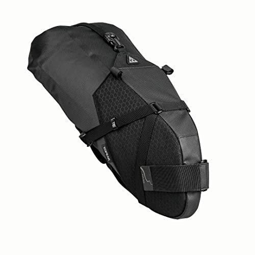 Topeak Satteltaschen Backloader X, 10 l, Black aus Polyethylen und Nylon in der Farbe Schwarz, Maße:, 51x24x22 cm, 5 kg, 15003051