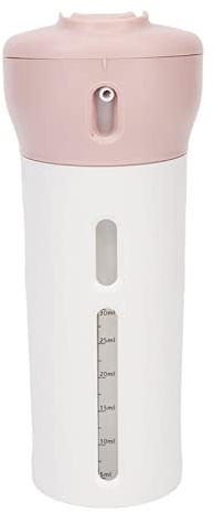 KIMISS Distributeur de Voyage 4 en 1, Ensemble de Gel de Lotion de Shampoing Bouteilles de Contenants de Voyage étanches pour Produits de Toilette Crème Liquide pour le Corps