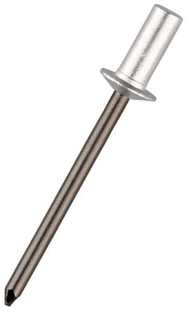 30/50 pz Rivetti Ciechi In Alluminio A Estremità Chiusa Sigillata A Tenuta Stagna 3.0 3.2 4.0 4.8mm Rivetti Impermeabili Facile da applicare (Size : 50Pcs, Color : 3.2x8mm)