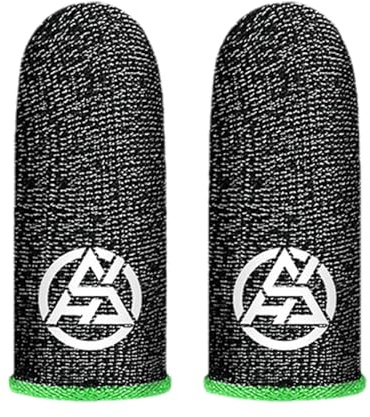 Nankoyal Fingerhandschuhe für Spiele,Spielfingerhandschuhe - Fingerabdeckungen Fingerhülle mit flexiblem Design,Daumenhüllen für Handyspiele, Coole, atmungsaktive Daumenhülle für die Fingergröße der
