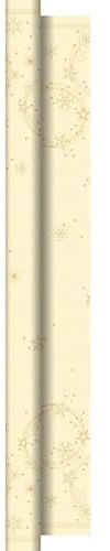 Duni 2X Dunicel®-Tischdeckenrolle 1,18 x 25 m Star Shine Cream