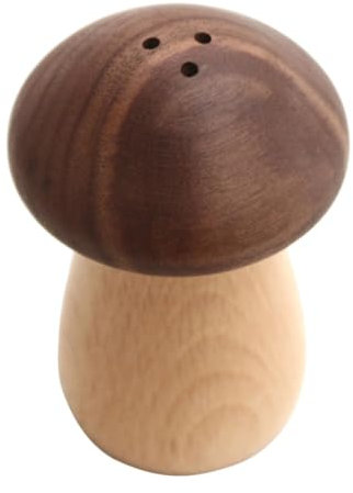 Cabilock Dispensador De Palillos De Dientes De Madera Forma De Hongo Organizador De Almacenamiento Higiénico para Cocina Y Decoración del Hogar