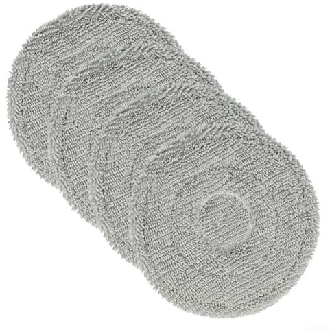 Almohadillas de microfibra para mopa, paquete de 4/10 paños de limpieza lavables para Mova E30 para aspiradora Ultra Robot, para azulejos, mármol, linóleo laminado (4 piezas)