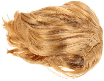 minkissy Kurze Perücke Für Männer Realistische Simulationshaare Blondes Kurzes Toupet Kostümzubehör Haare Für Täglichen Gebrauch Cosplay Kostüm Halloween-partys