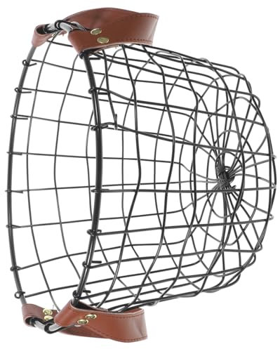 GLEAVI Picnic Storage Bucket Outdoor Portable Firewood Carrier Metal Basket for Camping Garden Fireplace Use