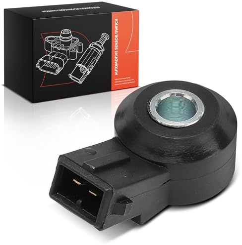 Frankberg Klopfsensor 2-Polig Benzin 030905377A | Kompatibel mit Golf IV Variant 1J5, New Beetle 1C1 9C1, C.a.d.d.y II MPV 9K9B, Polo Variant 6V5, B.o.r.a Variant 1J6