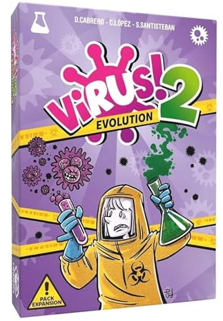 TopsPrime Games - Virus! - Juego de Cartas (Virus 2)