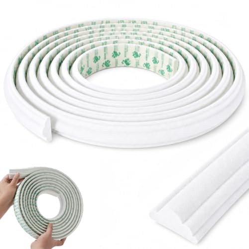 9.84ft Peel and Stick Wall Moulding Panels, 23mm Self-Adhesive Wall Panelling Kits & Moulding Trim for Mirror Frames, Chair Rails, Home Decorations & Wall Protection