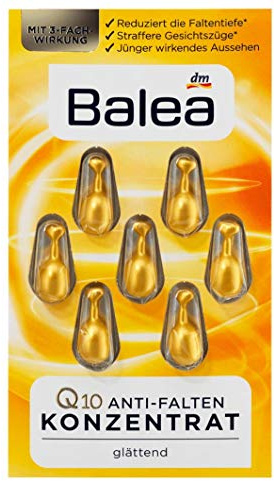 Balea Q10 Anti-Falten Konzentrat, 7 Kapseln