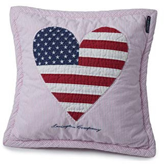 LEXINGTON Baby Quilted Dekokissen Rosa - 40x40