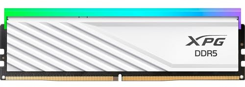 XPG Memoria RAM DDR5 16GB 6000MT/s Lancer Blade RGB Dispador Blanco AX5U6000C3016G-SLABRWH