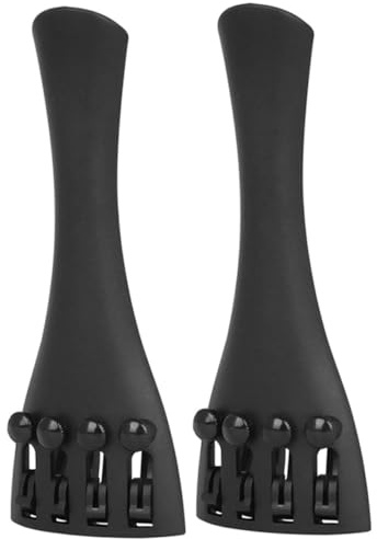 BESTonZON 2stücke Cello-saitenhalter Aus Kohlefaser Ersatz-saitenbrett Für Cello Saitenhalterbrücke Für Instrumentenzubehör Ersatzteil Für Saitenhalter