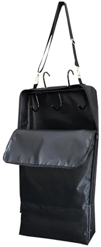 Generisch Zaumzeugtasche, Tragetasche für Pferdezubehör - Pferdegeschirr-Schutztasche mit großem Fassungsvermögen - wasserdichte 1680D-Oxford-Stofftasche für Pferdegeschirr für Zuhause, Stall, Garage