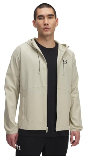 Under Armour Herr Veste Coupe-Vent En Tissu Extensible, Brown, L