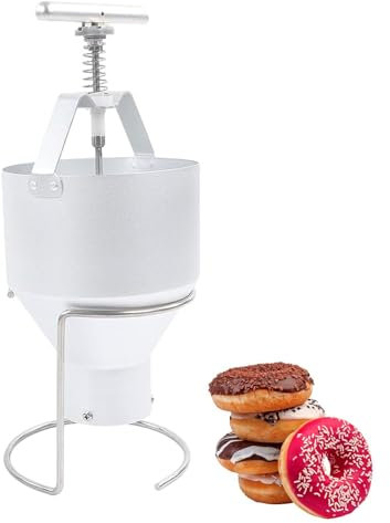 Donut-Maker | Manueller Donut-Spender | Donut-Teig-Spender | Bäckerei-Ausrüstung | Donut-Maker mit einstellbarer Dicke, vielseitige Donut-Herstellung aus Edelstahl für Esszimmer, Wohnheim, Z