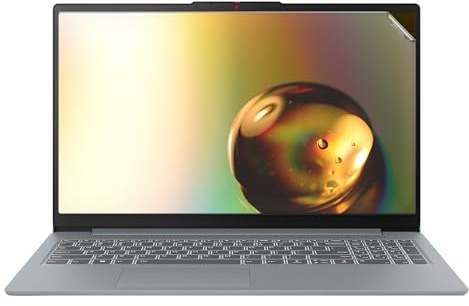 kwmobile Schutzfolie für Lenovo IdeaPad Slim 3i 15.6 Folie - Laptop Folie - Displayschutz matt - Displayschutzfolie Displayfolie entspiegelt - Laptop Schutz Zubehör