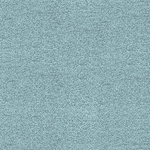 Piastrelle autoadesive per Moquette, 10 Piastrelle Rimovibili 20x20, Supporto Autoadesivo Antiscivolo, Facile Installazione Fai da Te, per casa e Animali Domestici (07blue)