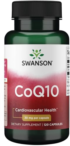 Swanson Coq10 30 Milligrams 120 Capsules