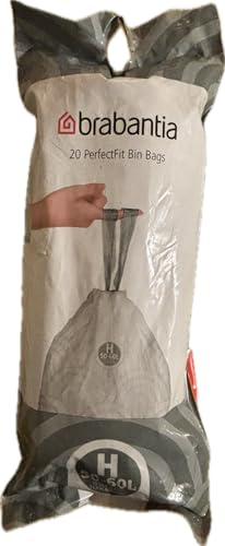 Brabantia PerfectFit Bags H 50-60 litre 20 bags per roll