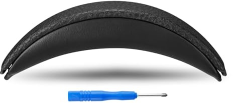 AHG Accessory House Global Replacement QC3 Headband pad Cushion Compatible with Bose QuietComfort 3 (QC3), On-Ear 2 (OE2) and SoundTrue On-Ear Headphones (Black). Easy DIY Fit | Extra Thick | Premium