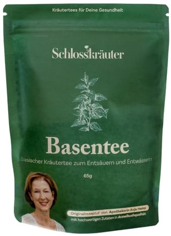 Thé basique avec ortie | Tisane drainante pour cure détox pour détoxifier et purifier | Ingrédients 100 % naturels sans additifs