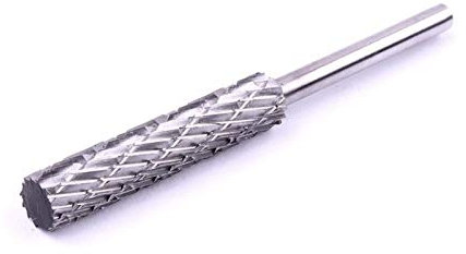 Metallfeilen for Stahl, mechanische Werkzeuge, Metall-Raspelfeilen-Set, Feile 1 Schnellarbeitsstahl-Rotationsfeile 3 x 3/4/5/6 mm, for Gravieren von Bits von Zubehörfräsern, robuste Feile (Größe: 3 x