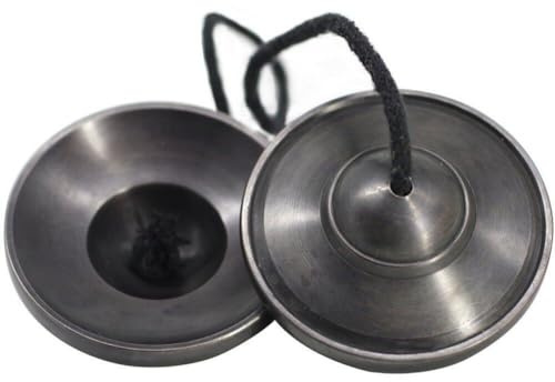 Platillos Tibetanos Tingsha, Campanas De Meditación, Campanas De Meditación Tibetanas Hechas a Mano Para Instrumento De Percusión