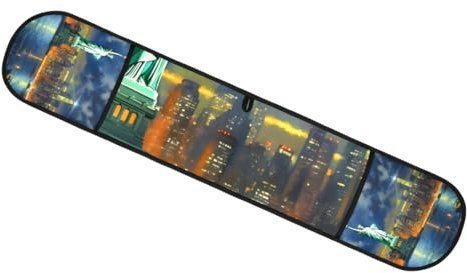 Double manique de cuisine - Résistant à la chaleur - Motif paysage de New York